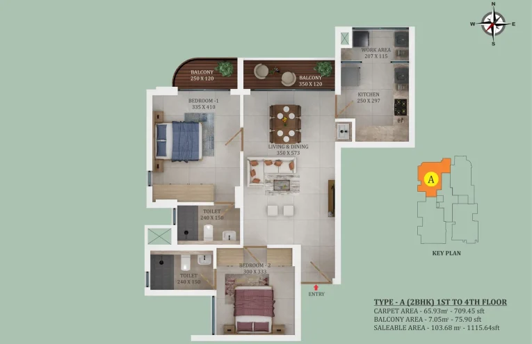 Trinity Laurel floor plan